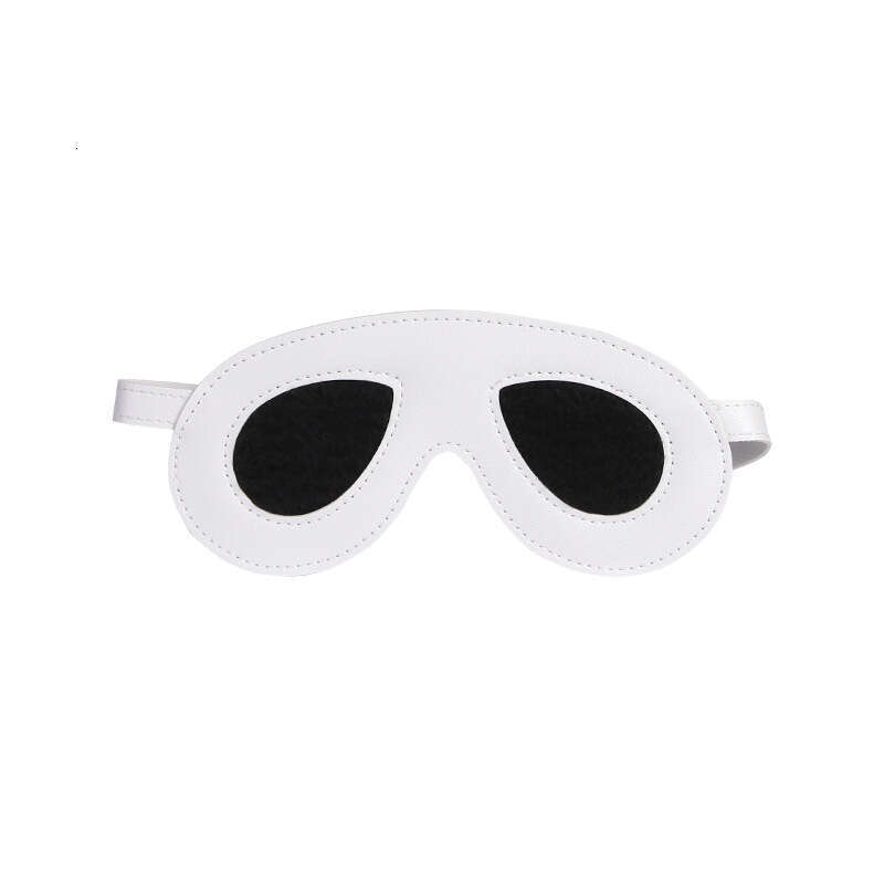 Sexy SM products, panda eye mask, blackout couple role-playing props, adult toys, leather eye mask, hair replacement
