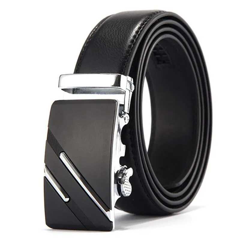 Fashionable Business Mens Belts Authentic Luxury Brand Belts Metal Buckles High Quality PU Leather Soft Belts Cargo Jeans W240920