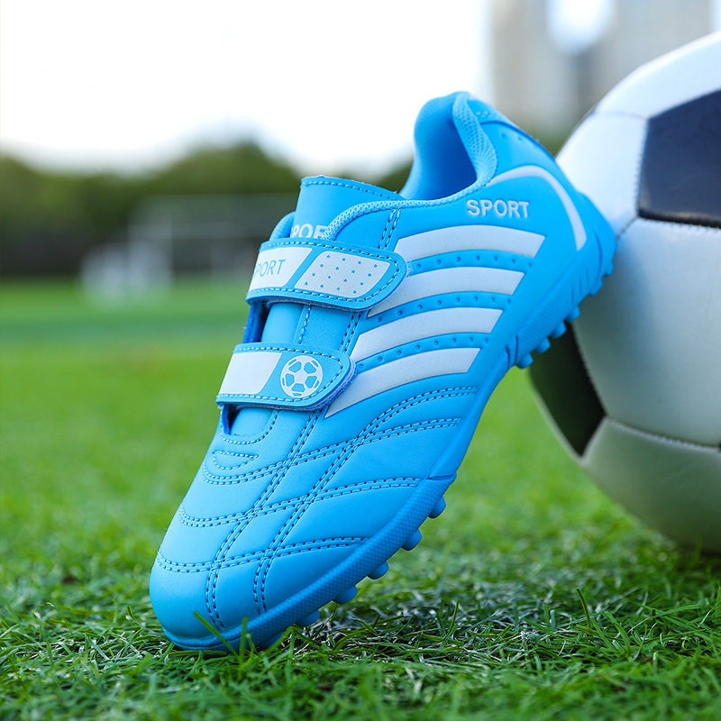 2024 Kids Soccer Shoes Turf Indoor Boys Girls Football Sneakers Men Adolescent Training Sports Shoes Non-slip Children Footwear