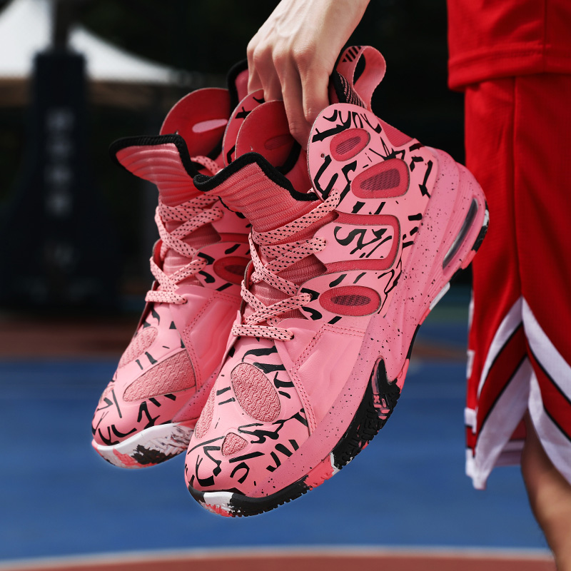 2025 new High-quality Cushion Men Non-slip Basketball Boot Brand Design Sneakers Trendy Walking Shoes Male Footwear 00ea