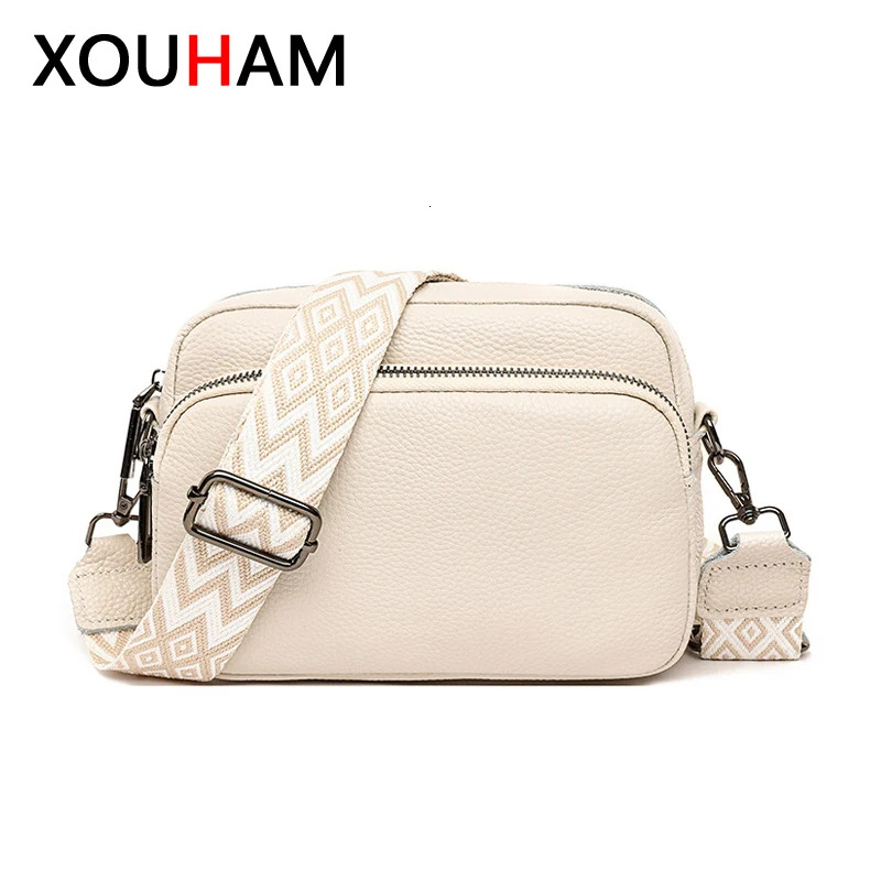 XOUHAM Crossbody Bag for Women PU Leather Shoulder Bags Designer Handbag Fashion Female Messenger Small Square Pocket