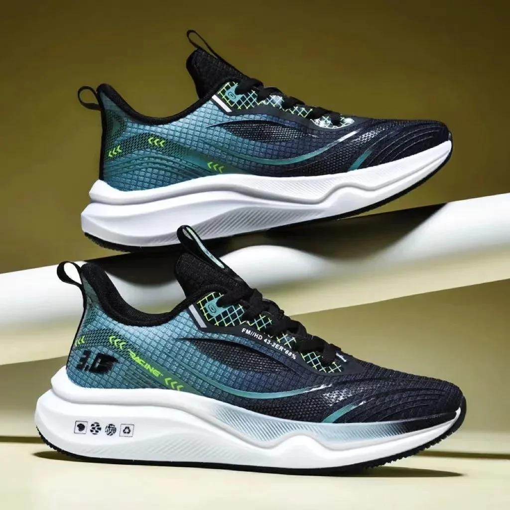 Men's Running Sports Shoes Fashion men Casual shoes Mesh Breathable Sneakers Lightweight Comfortable Athletic Training Footwear