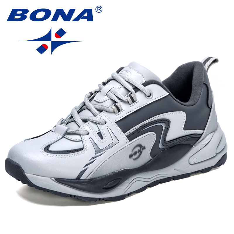 2023 BONA New New Designers Trendy Running male Fashion Mix Color Outdoor Sport Sneakers Up Athletic Trainers Shoes d8fc