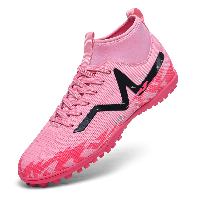 New Men Football Boots Cleats Outdoor Sport Training Breathable Soccer Shoes Long Spikes FG Boys Non Slip Match Comfortable