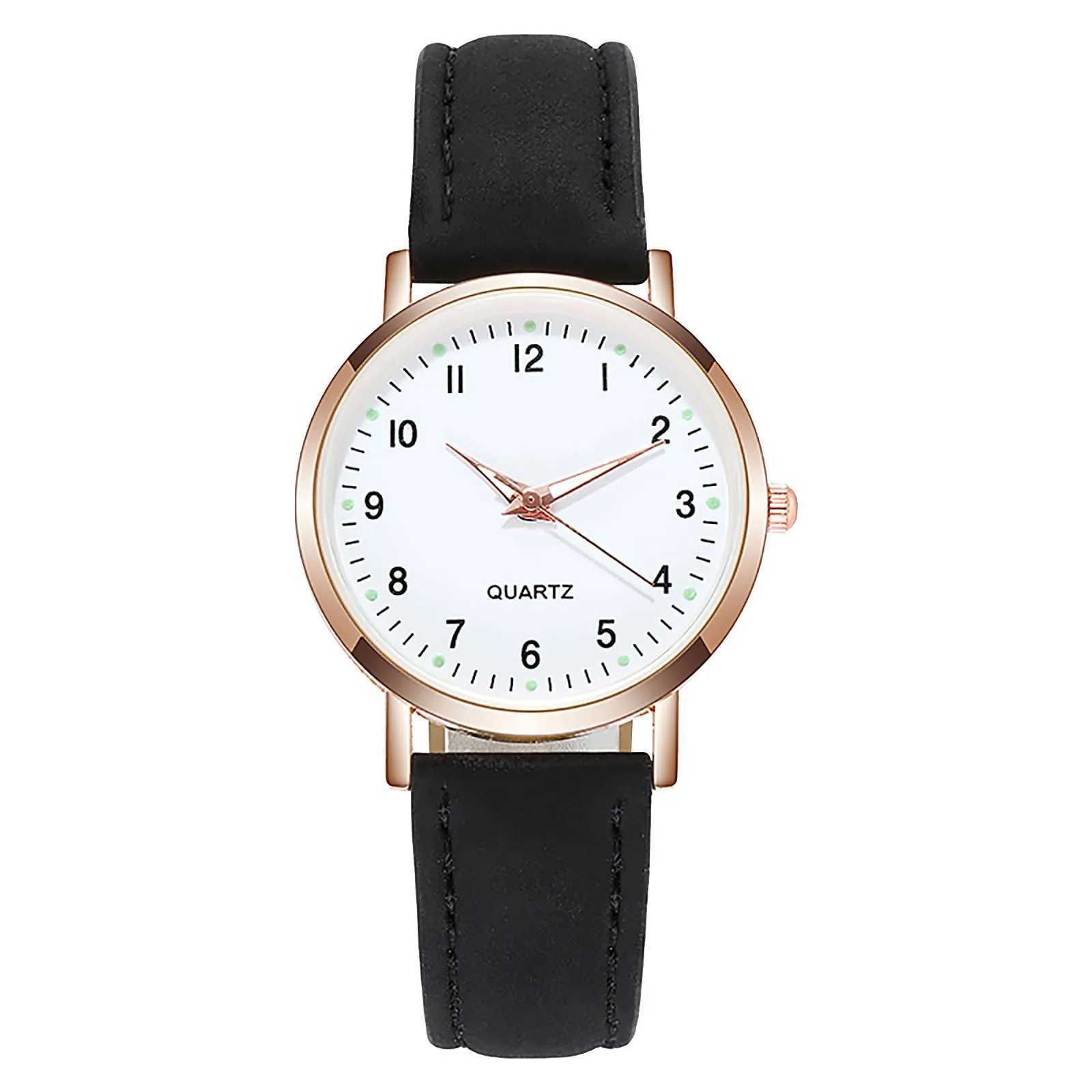 Ladies Diamond-Studded Luminous Retro Female Watch Belt Quartz Watch Bracelet Casual Ladies Watches High Quality relojX240920