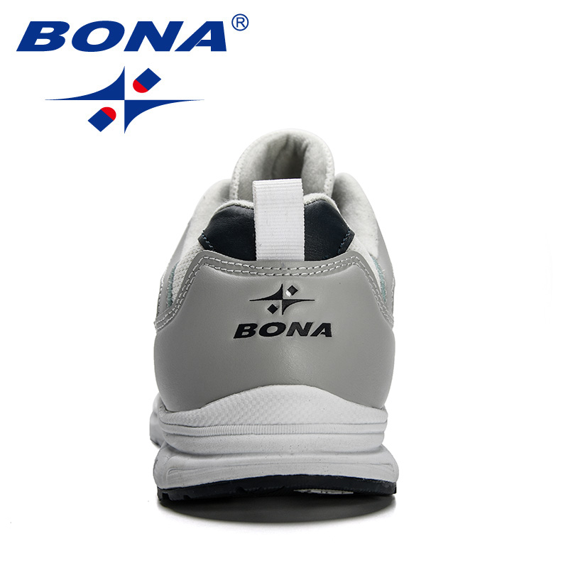 2023 BONA new Designers Action Leather Men Running High Quality Platform Chunky Sport Man Outdoors Walking New Shoes e8c5
