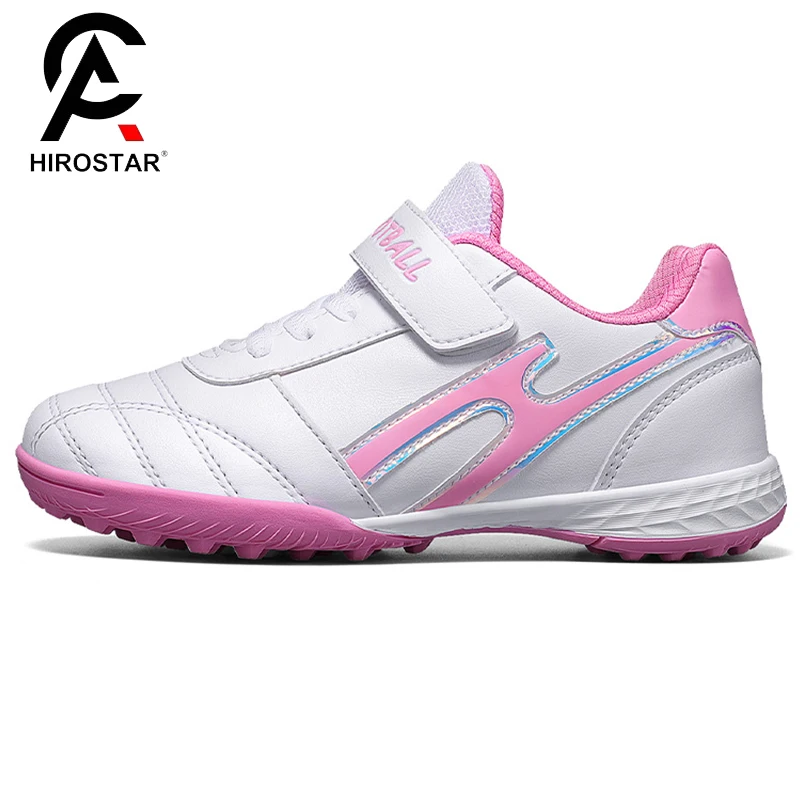 Children Sneaker Ultralight Training Football Shoes Indoor Non Slip Professional Soccer Shoes Fast Futsal Boy Football Boots