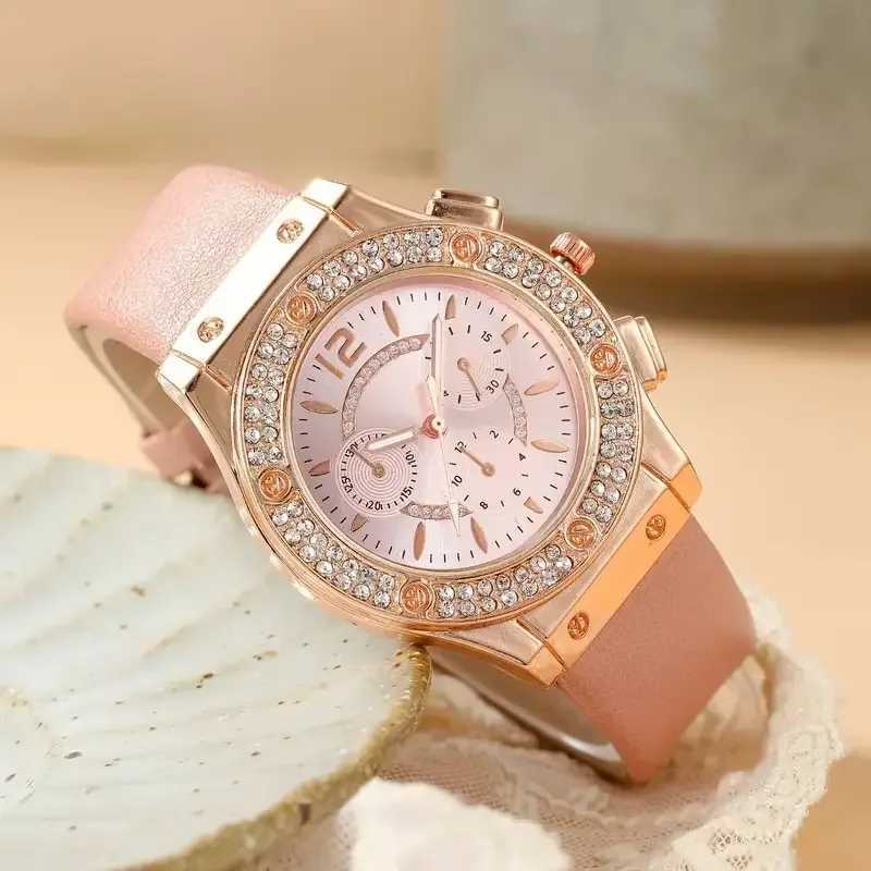 2pcs Set Womens Butterfly Watches Ladies Fashion Watch New Simple Casual Women Analog WristWatch Bracelet GiftX240920