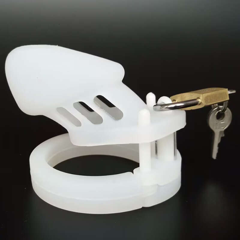 Silicone Penis Chastity Cage Male Cock Lock Device Play Game Wholesale Chastity Tool Adult Sex Toy For Men's Pene