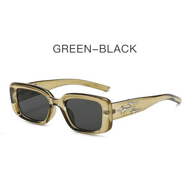 Women Y2k Sunglasses Vintage Punk Gradient Small Square Eyewear Men Luxury Brand Designer Shades UV400 Sun Glasses y2kX240920