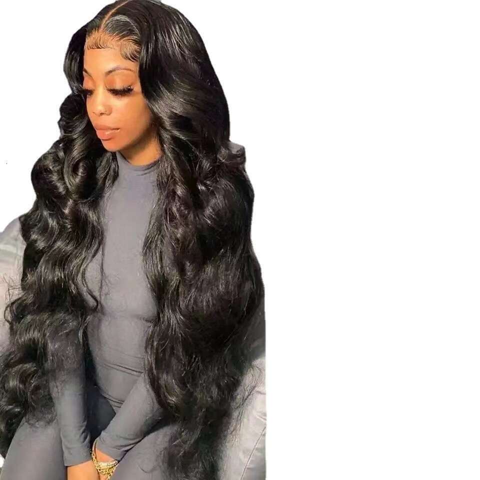 New lace South African wig, women's long curly hair, big wavy wig