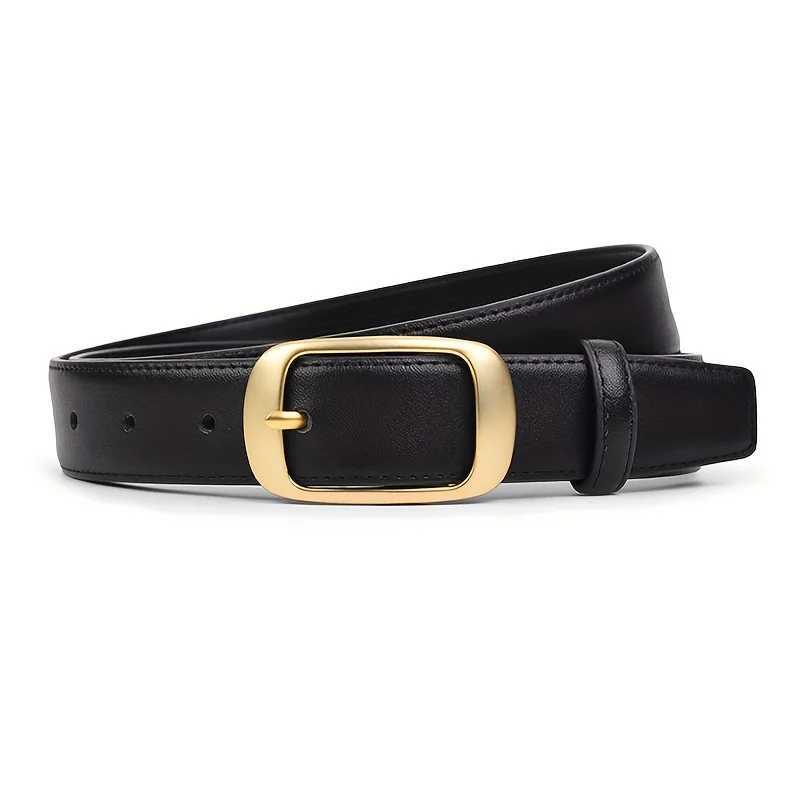 Womens Jeans Belt Womens Belt Alloy Metal Pin Buckle Fashion Belt W240920