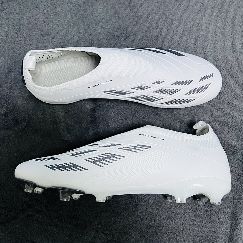 Slip-On Soccer Cleats Kids - Non-Slip hot Turf Shoes for Boys, TF/FG Training Boots, Chuteira Campo 2282