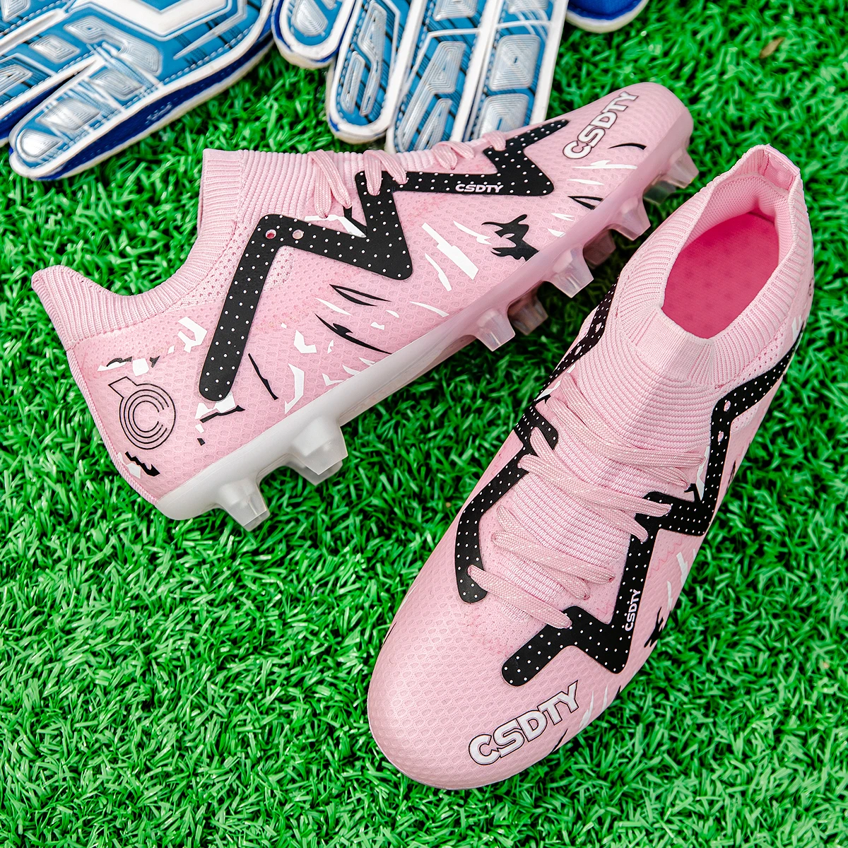 New Men Football Shoes Turf Indoor Non Slip Society Professional Football Field Boots Futsal Fast Sports Soccer Cleats Sneakers