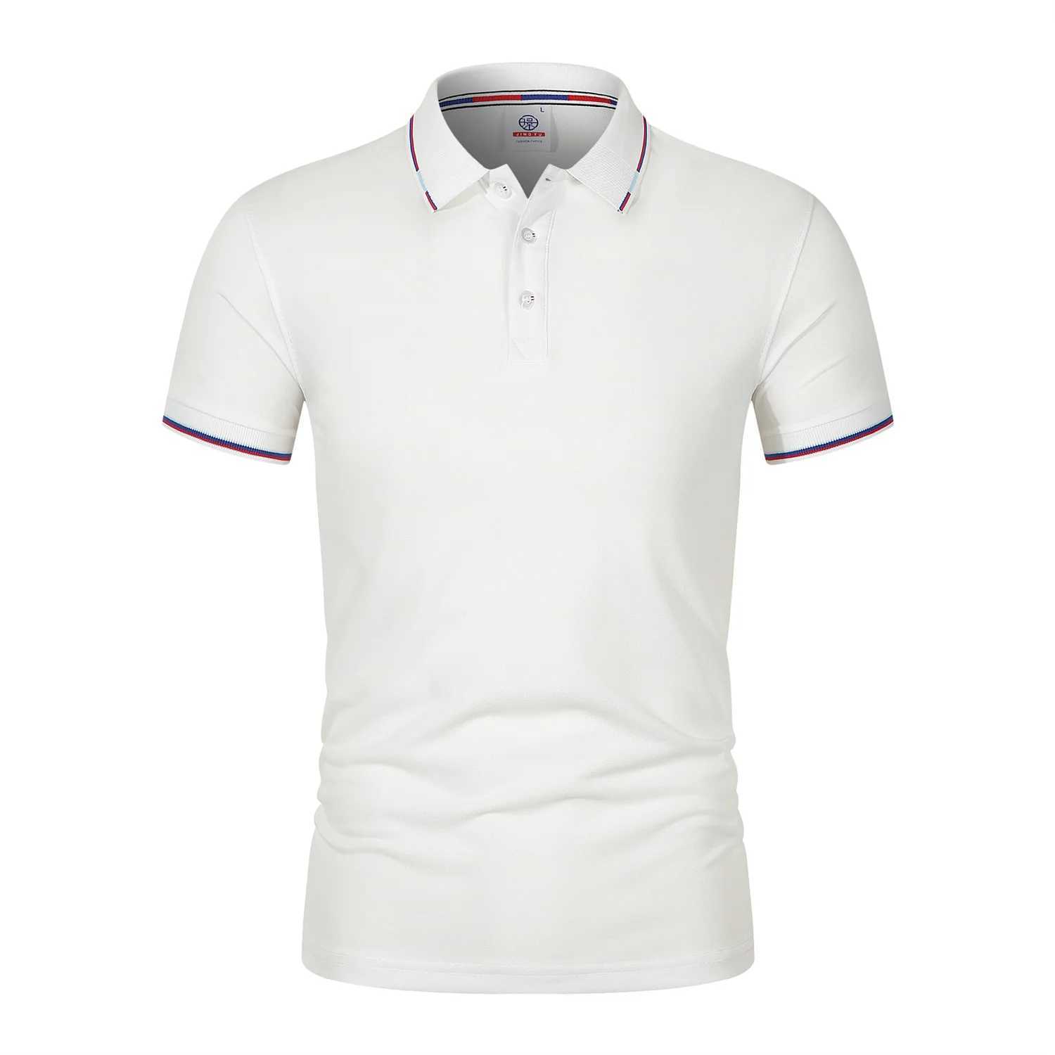 Dropshipping New Polo Shirt Men Solid Casual Cotton Polo homme Giraffe Slim Fit Embroidery Short Sleeve Mens Polo 10 ColorsX240920