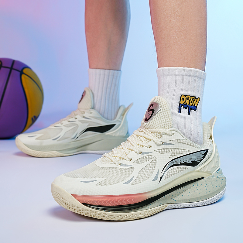 New men's non-slip basketball shoes low top net breathable youth shock absorber students actual combat wear shoes
