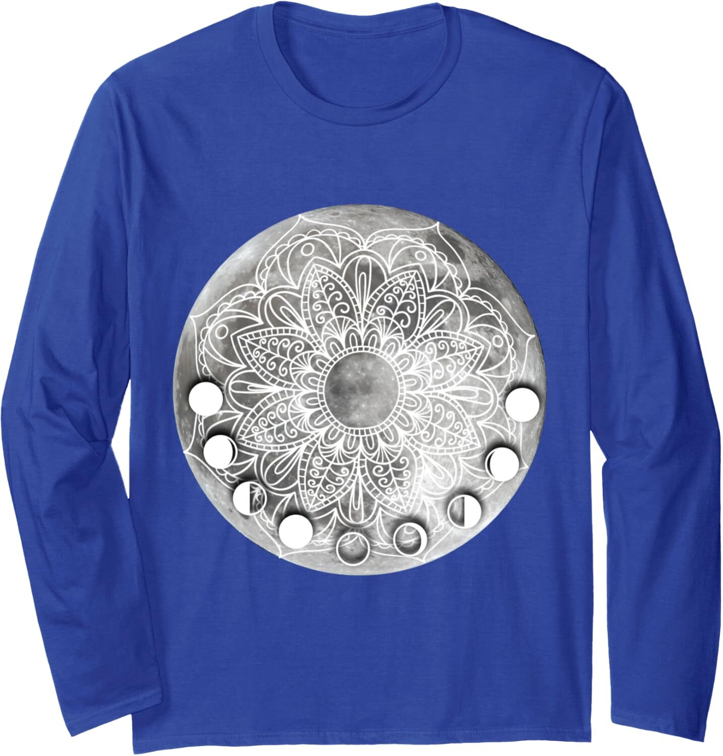 Long Sleeve Shirts for Men sweatshirt Lotus Flower Moon Funny Yogis Cool Yoga Lover Gift Long Sleeve Tee Streetwear Casual tops clothes