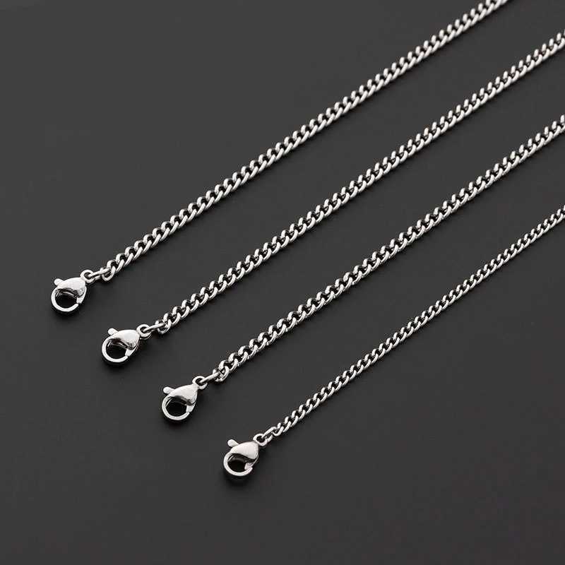 Snake Chain Necklace Chain Male Stainless Steel Snake Chain Necklace Fashion Snake Bone Chain Titanium Jewelry For Men WomenX240919