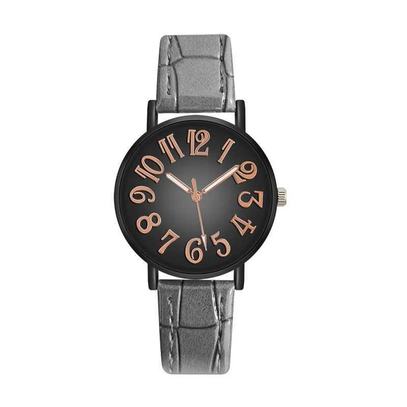Womens Watch Antique Leather Strap Wristwatch Women Quartz Watches Luxury Retro Clock Gift Reloj MujerX240920