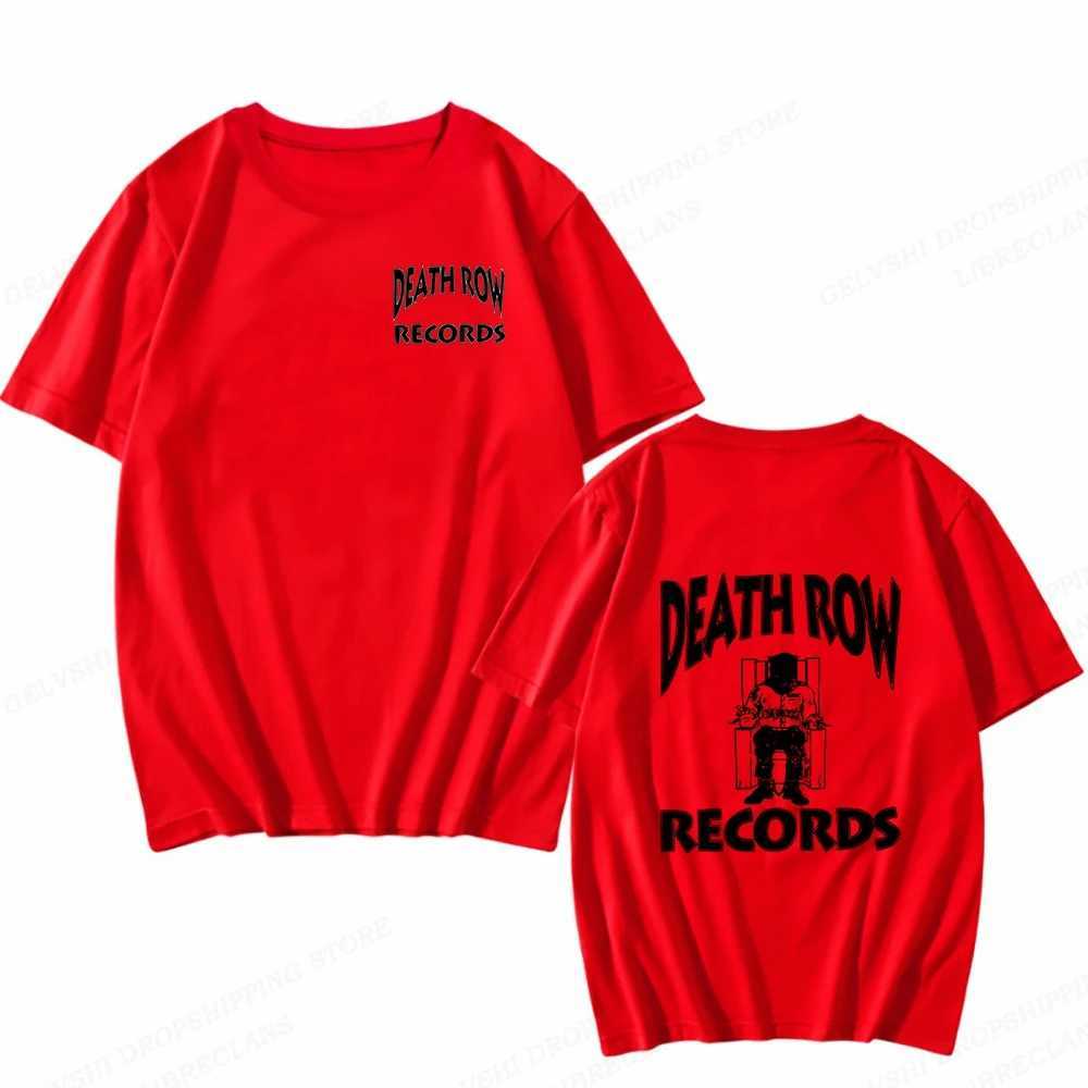 Record of Death Row Mens Fashion T-shirt Cotton T-shirt Childrens Hip Hop Top T-shirt Womens Summer Camisetas Boys T-shirt 2023 CL240913