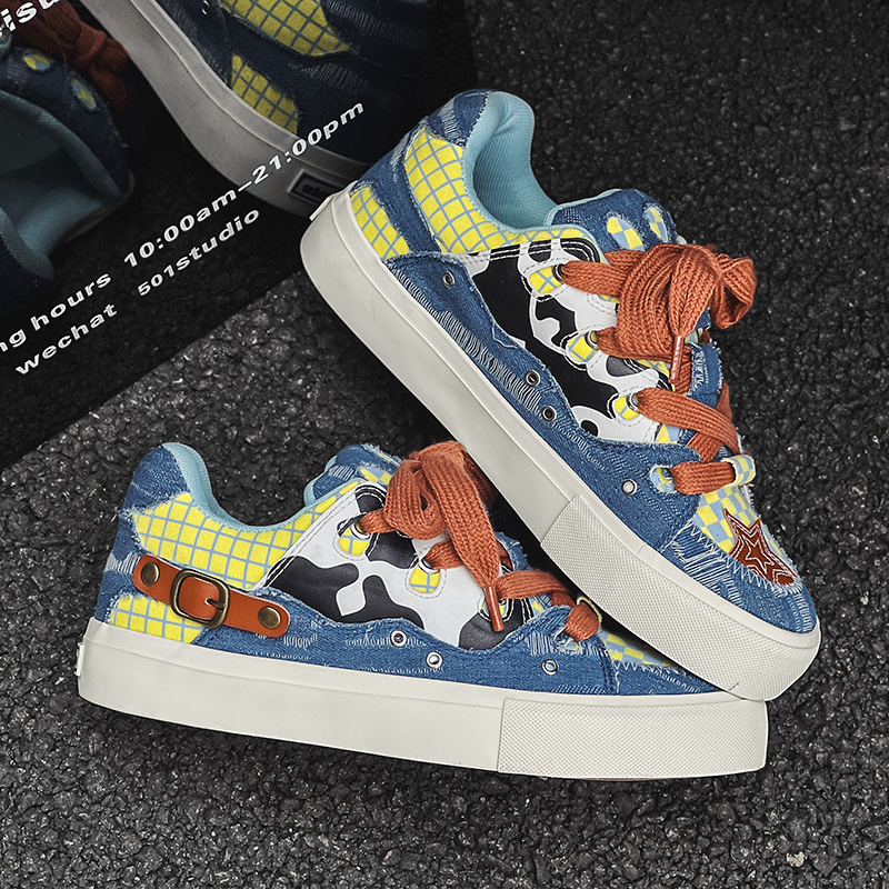 Style Street Casual Skateboard Men Women Trendy Original New Unisex Hip Hop Sneakers Breathable Men's Vulcanized Skate Shoes 6da4 's
