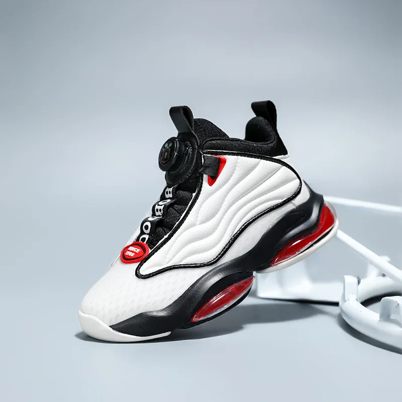 Vanmie 2024 Basketball Shoes Fashion Sneakers for Kids Boys Basket Shoes Comfort Sport Sneakers Children's Training Sneakers