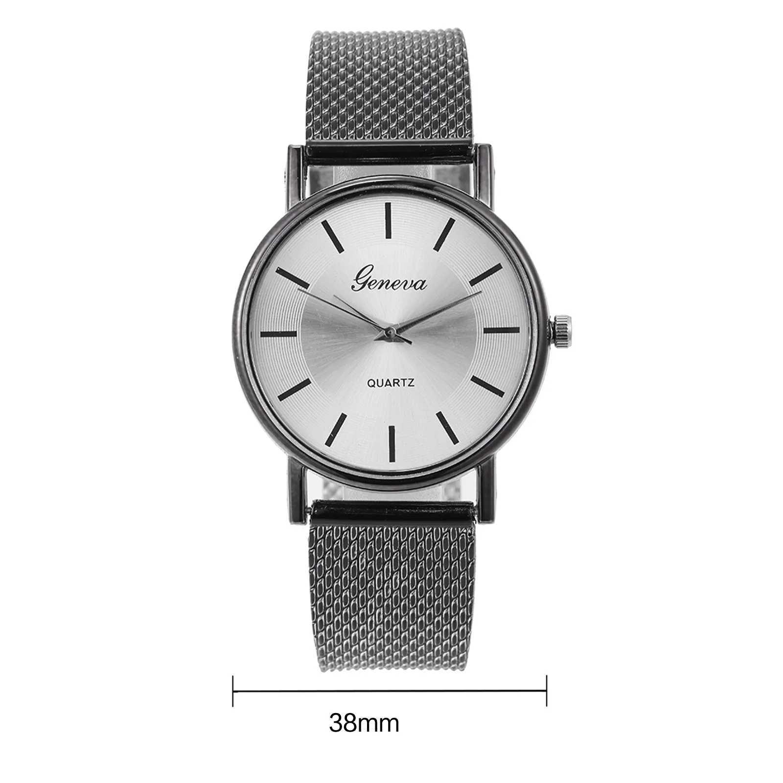 Mens Wristwatch Quartz Steel Stainless Number Women Wrist Watches Mens Watch Fashion Quartz Wristwatches Watches For MenX240920