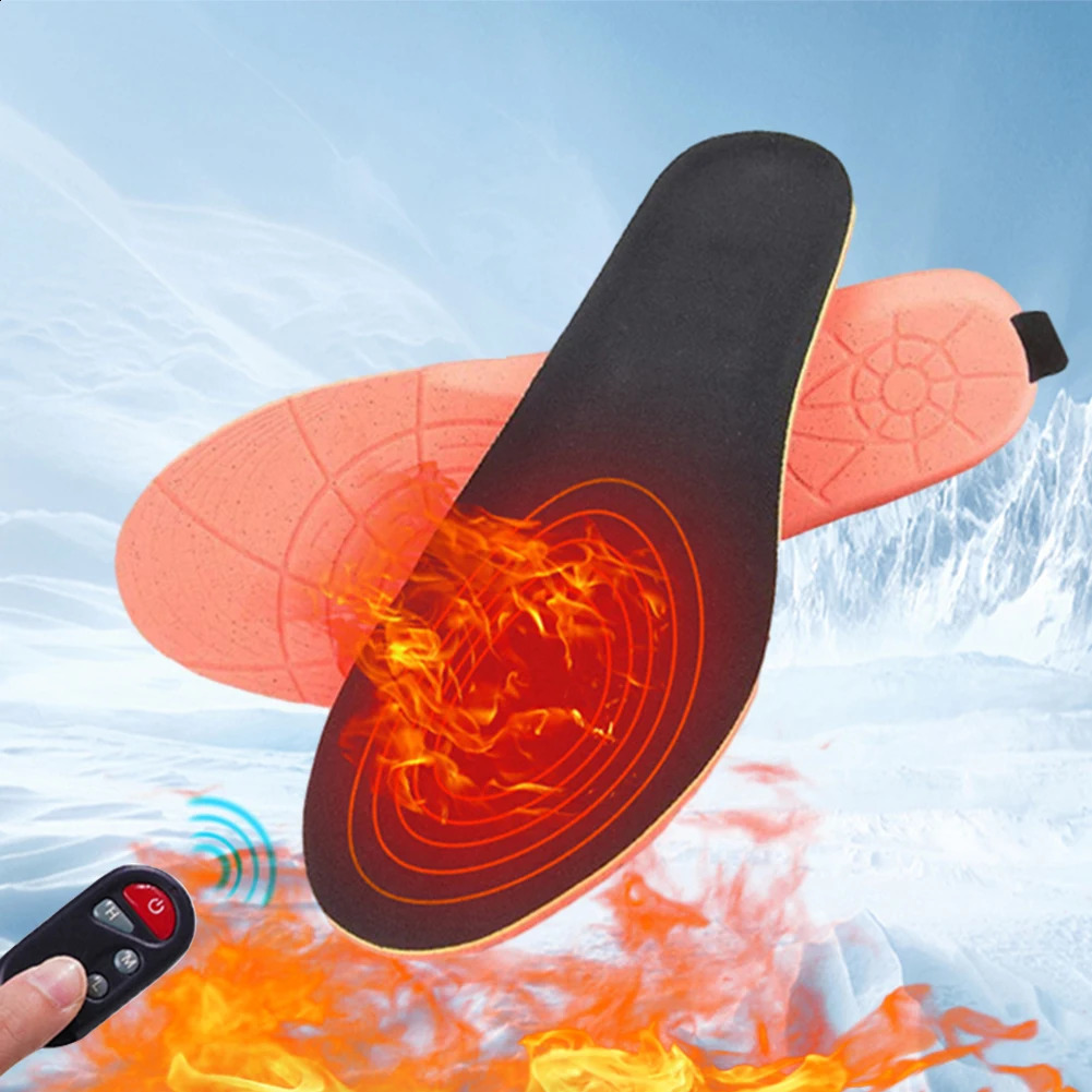 2000mAh smart warm foot pad with remote heated insole wireless thermal pad for outdoor camping and hiking trips 240919