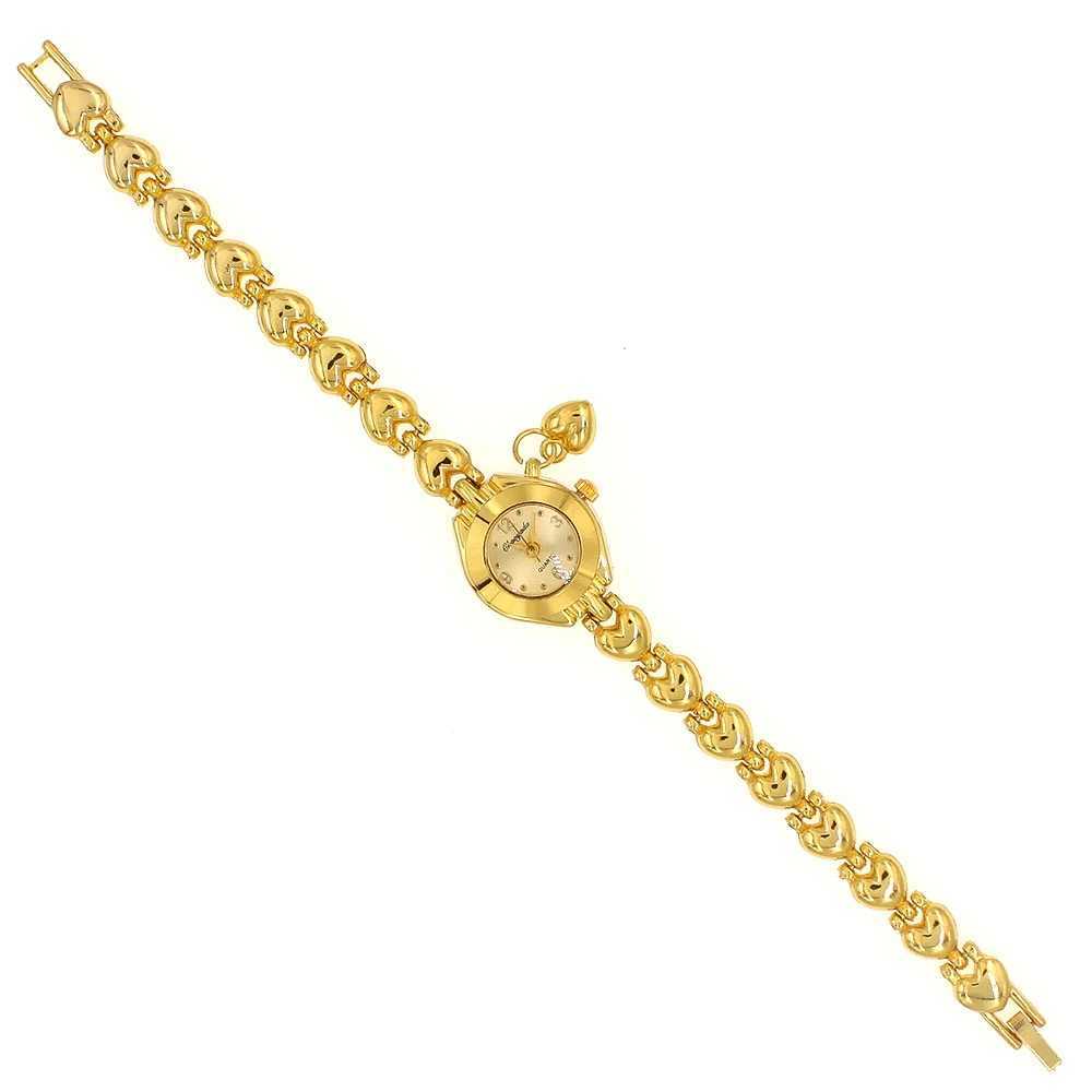 Cute Luxury Women Bracelet Watches Fashion Women Dress Wristwatch Ladies Quartz Sport Gold Watch DropshipingX240920