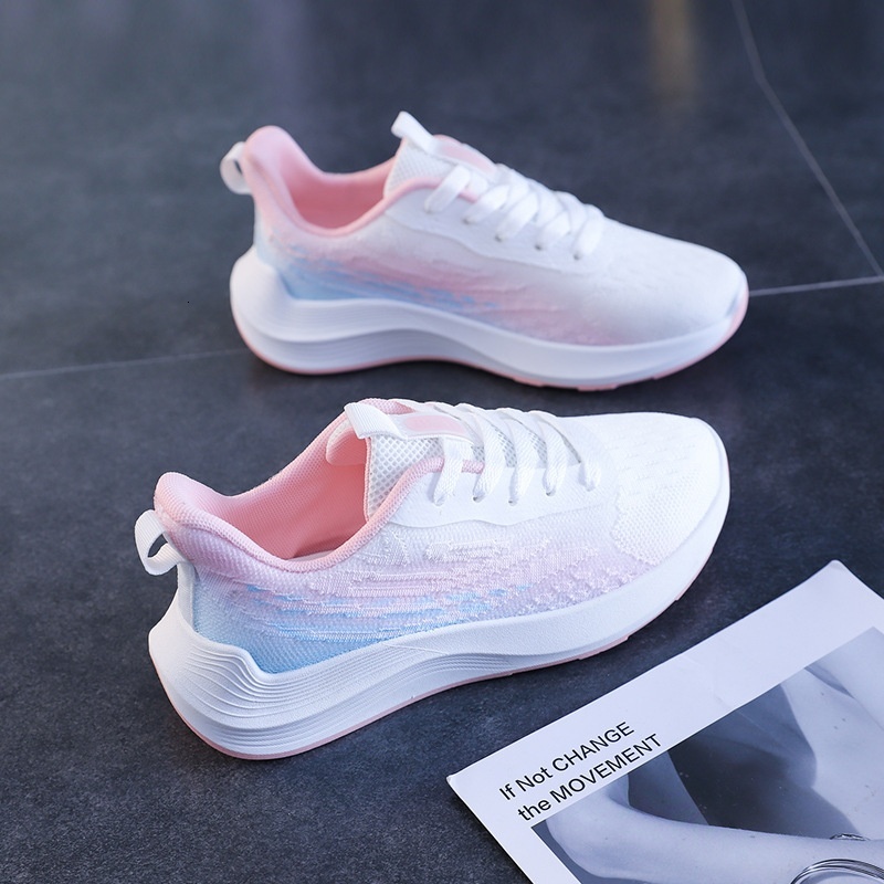 Sports women 2023 Spring and Autumn new running women, lightweight, shock-absorbing, breathable, casual for children, trendy shoes