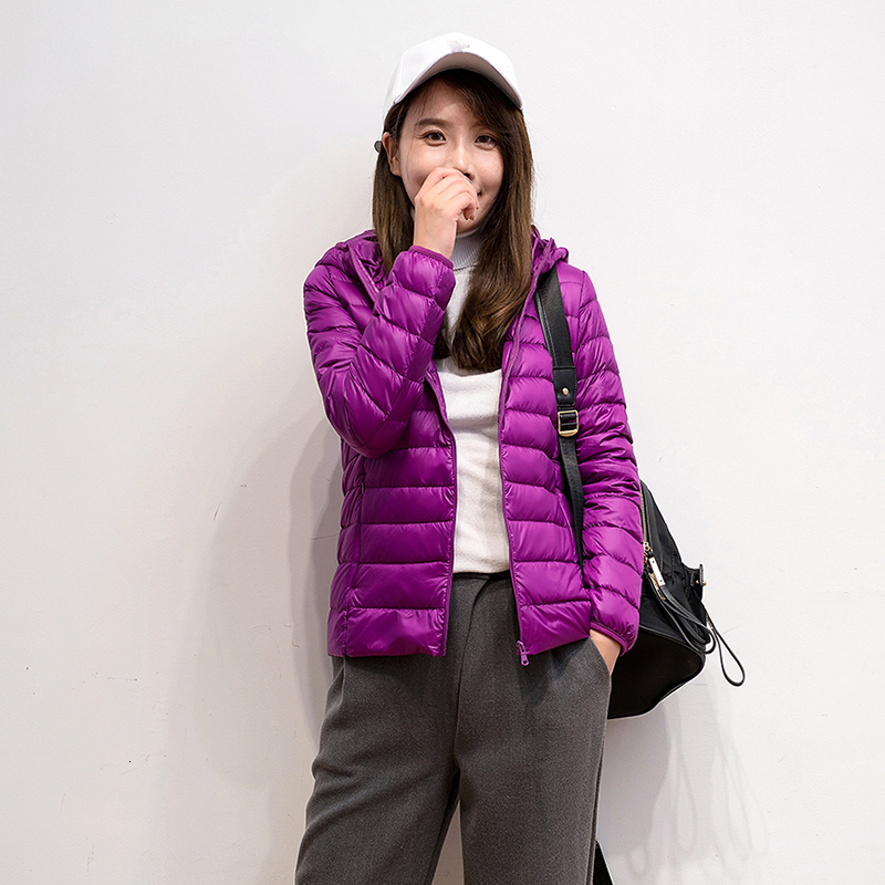 2024 New 90% Duck Women Autumn Winter Coat Lady Ultralight Down Jacket