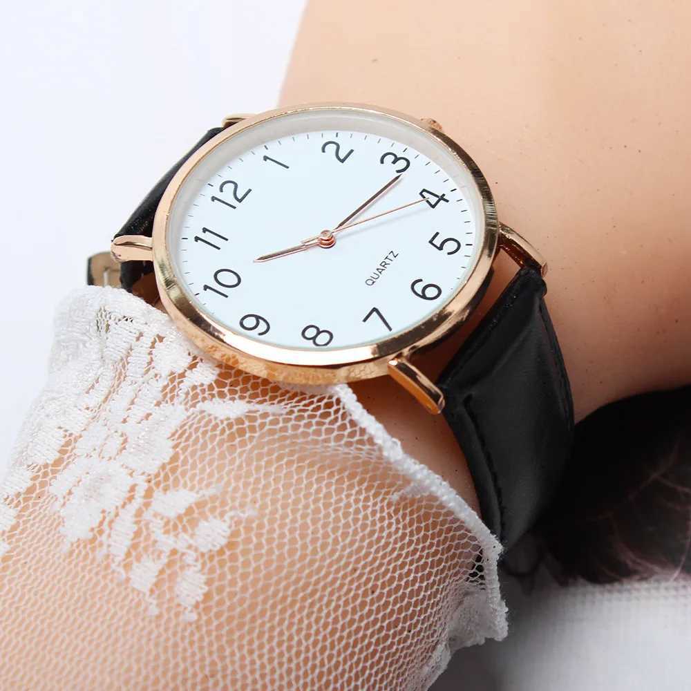 Simple Business Quartz Wrist Watch Fashion Women Leather Casual Watch High Quality 2023 New Watch Fast Shipping WatchesX240920