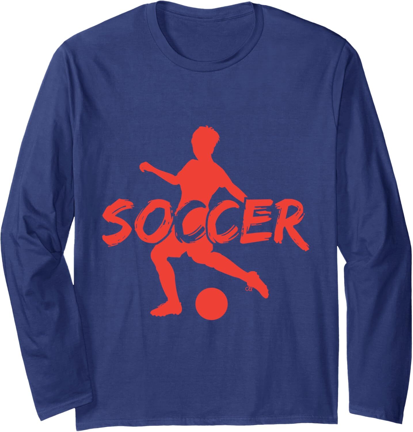 Long Sleeve Shirts For Men Sweatshirt Great Penalty Kick Soccer Soccer Player N Fan Gift Long Sleeve Tee Streetwear Casual Tops Clothes trend