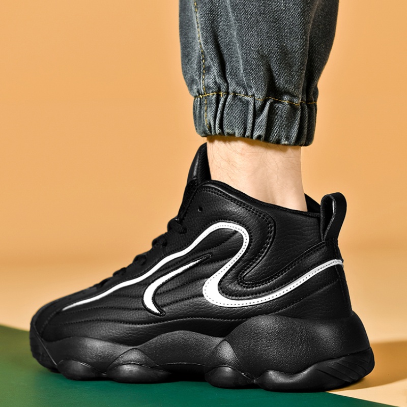 High top men's shoes summer 2024 new breathable large size 48 sports knife casual youth Putian basketball trendy shoes