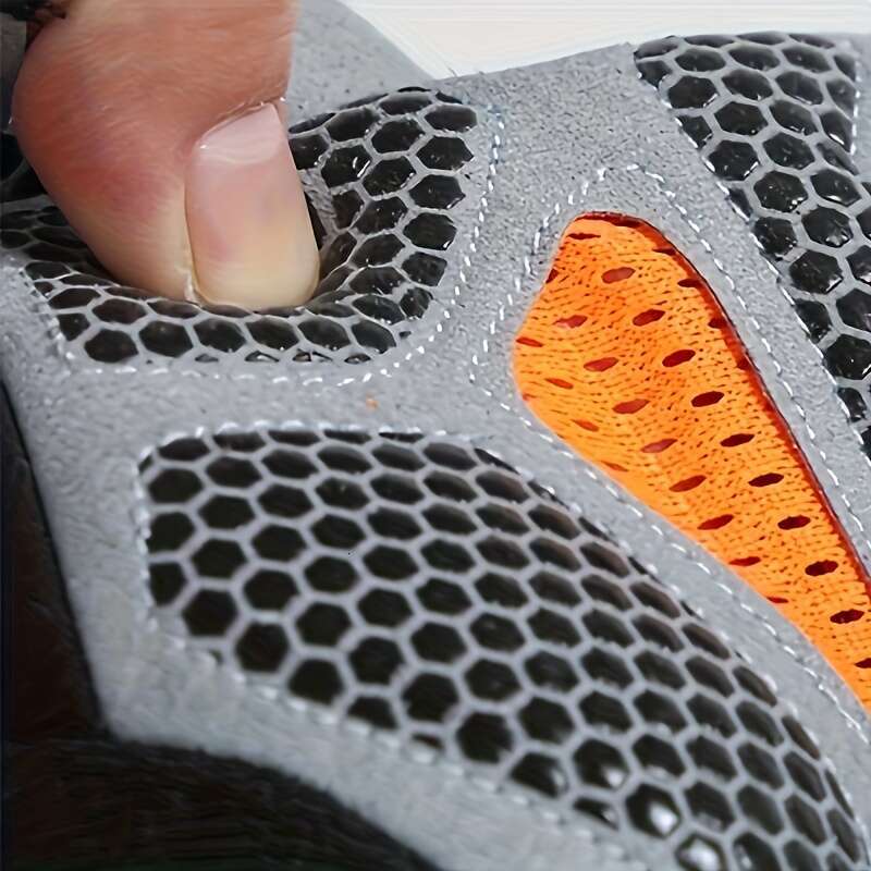 Black (1 pair) half finger silicone filled fitness gloves with hook loop closure breathable polyester fabric hand washable non slip durable palm