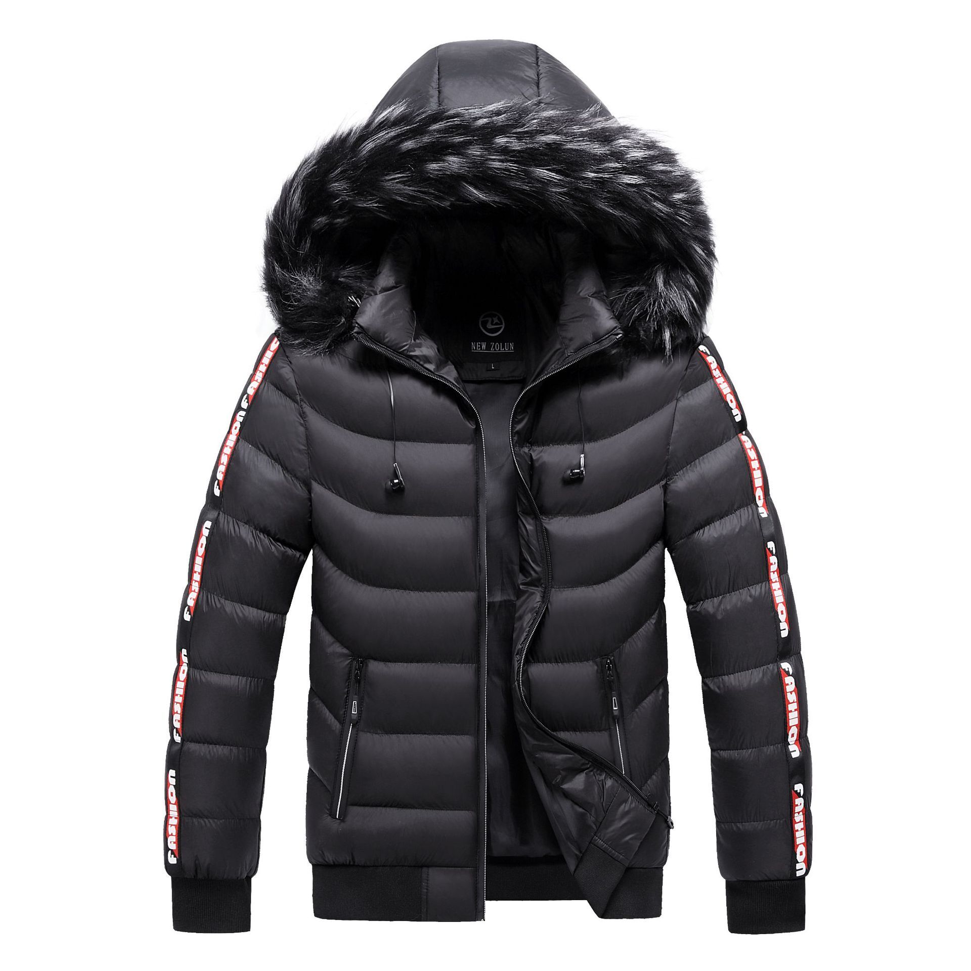 Winter Warm Waterproof Parkas Jacket Coat Mens Hooded Thick Windproof Casual Outwear Men Fashion Classic Brand Jackets Male