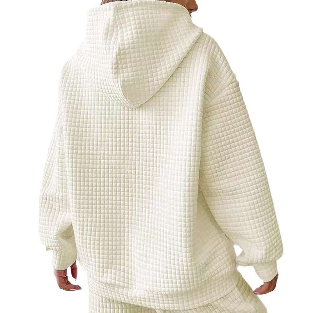 Hallowmas 2024 Autumn/winter Womens New Waffle Long Sleeve Halloween Printed Hoodie Loose European Size Defined Jacket Coats Women Womens Jacket Autum