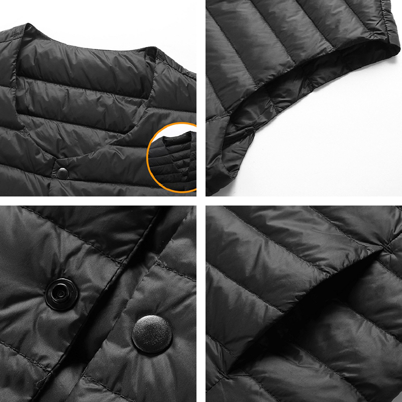 Winter Sleeveless Jackets Warm Waterproof Ultralight Puffer Men Casual Windproof Thicken Waistcoat Brand Vest Male