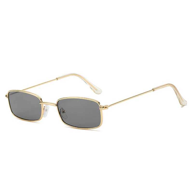 Vintage Sunglasses Men Square Metal Frame Sunglasses Pilot Mirror Classic Retro Sun Glasses Women Luxury Summer EyewearX240920