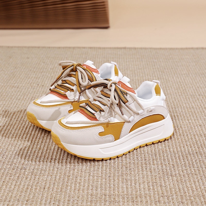 Ins Korean version new dad shoes for women 2024 autumn student running sports thick sole leisure street shot XM-SH203