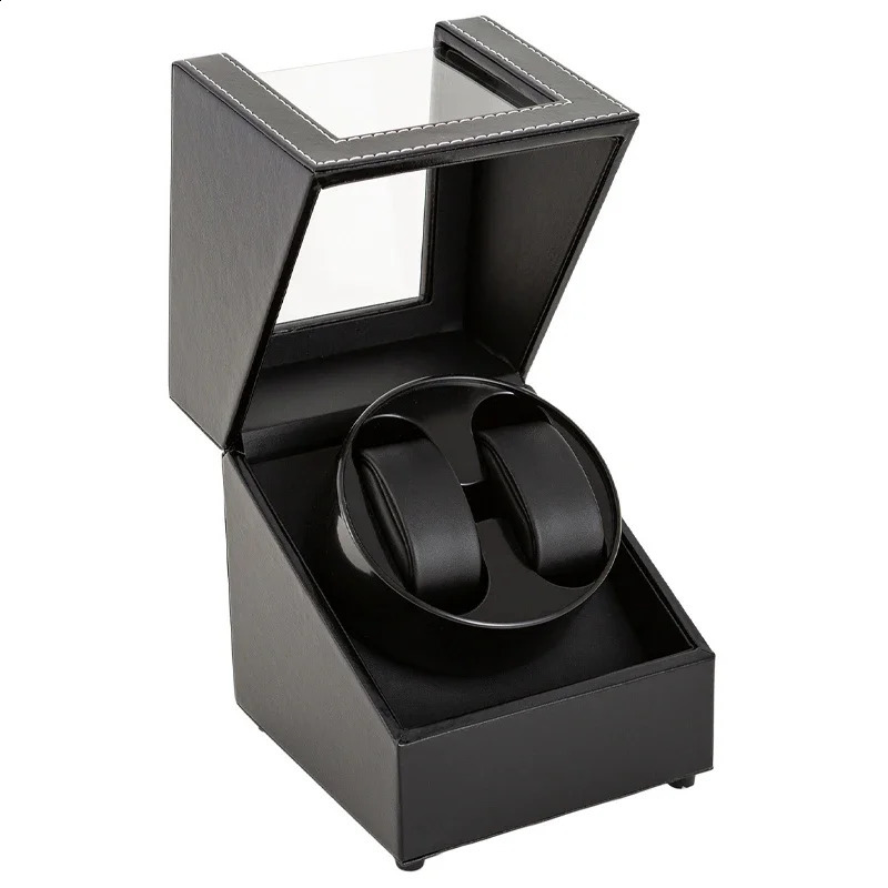 2position Pu watch vibration carbon fiber mechanical Exquisite highend box suitable for gifts 240912