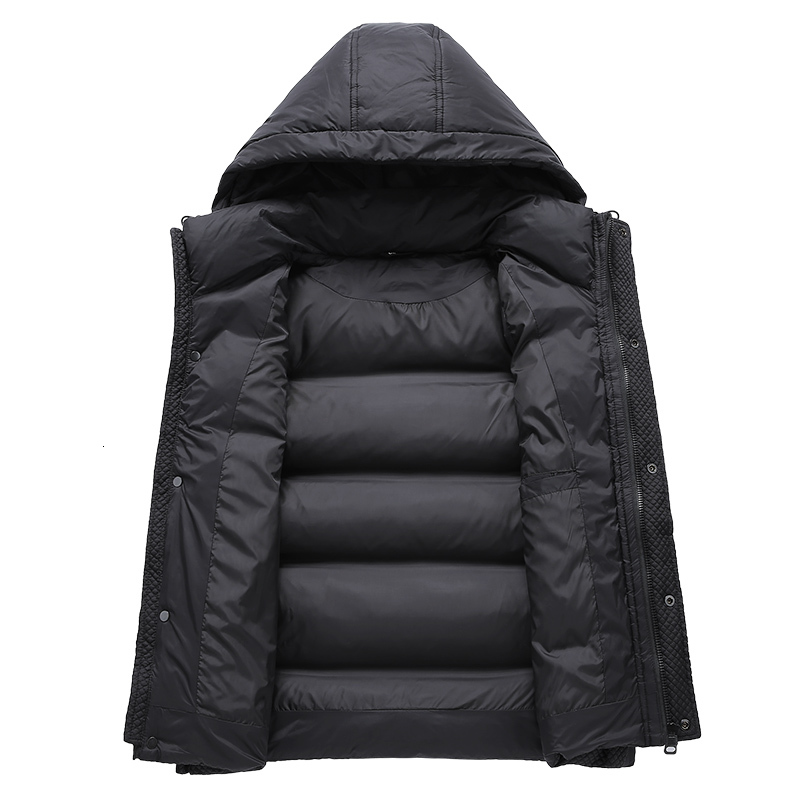 Brand Sleeveless Down Jacket Winter New Warm Thick Windproof Vest Coat Men Hooded Casual High Quality Waistcoat Man