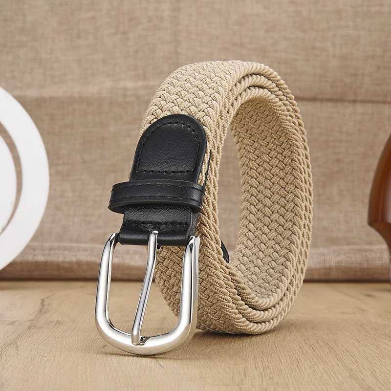 Mens casual womens elastic band used for outdoor climbing training work mens band fashionable womens band jeans band W240920