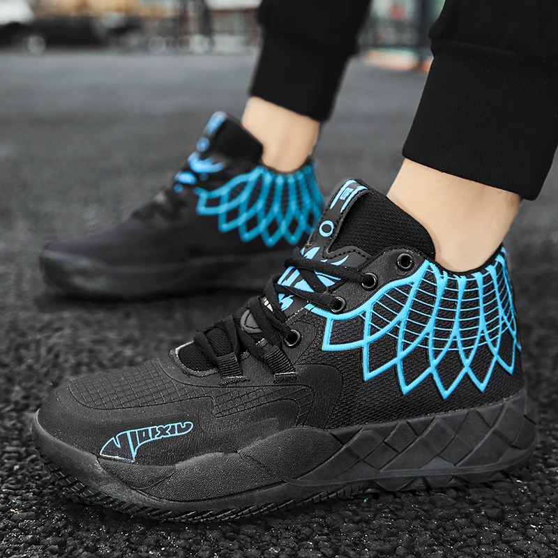 Anti-slip and Shock-absorbing Men's Basketball Sneakers Wear Comfortable Training New High Quality Field Actual Combat
