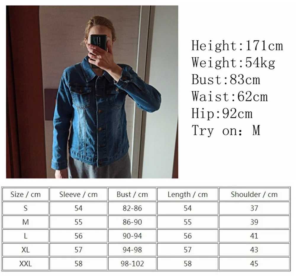 Jeans Denim Jacket Women Girl Teenager Stretch Jean Jacket Woman Coat 2024 Veste Femme Chaqueta Vaquera Mujer XXS XS Teen SlimX240920