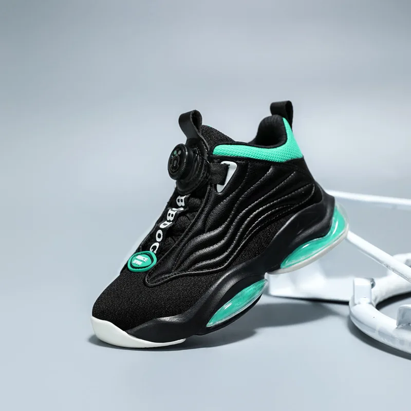 Vanmie 2024 Basketball Shoes Fashion Sneakers for Kids Boys Basket Shoes Comfort Sport Sneakers Children's Training Sneakers