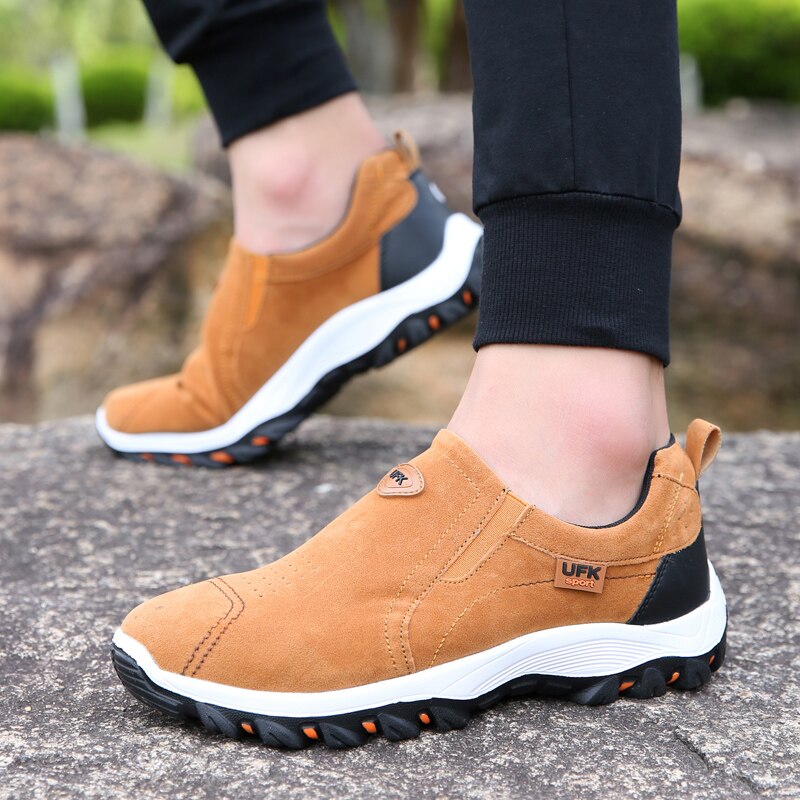 Men Shoes Outdoor Sneakers Walking Shoes Comfortable Shoes For Male Footwear Climbing Hiking Shoes For Men 408
