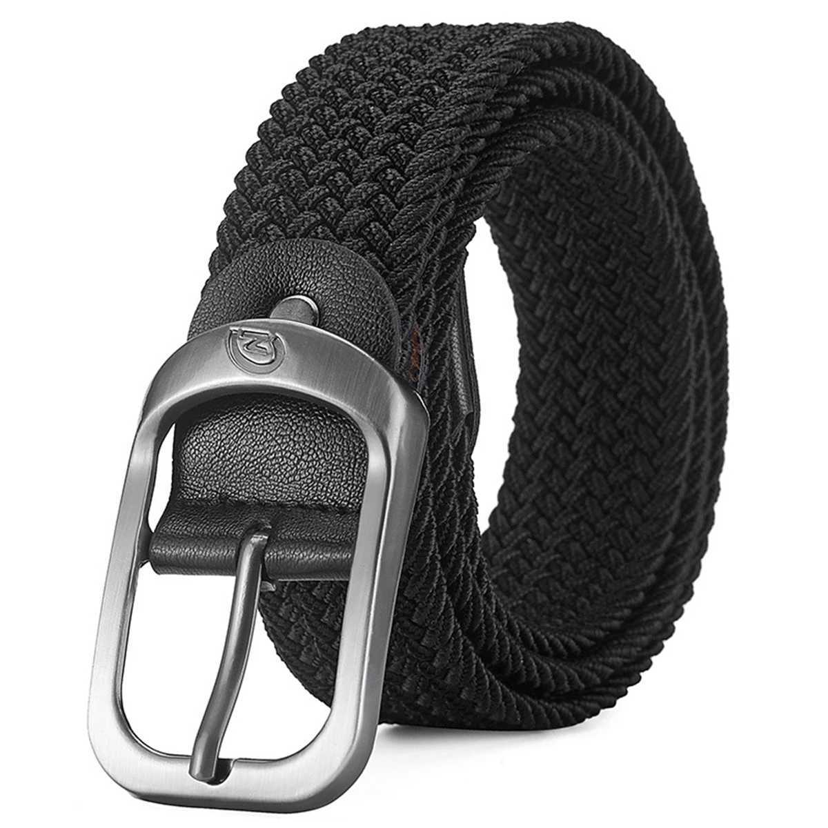 Womens elastic band no punch pin buckle elastic band golf casual band mens and womens styles W240920