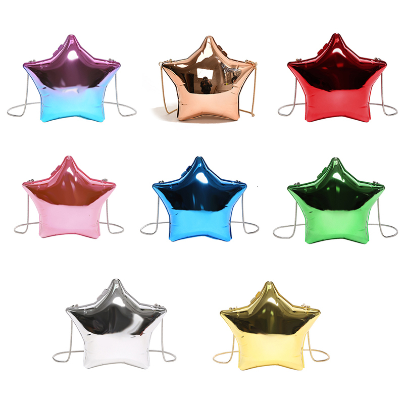 Acrylic Shiny Stars Crossbody Bag For Women Fashion Party Shoulder Bags Ladies Designer Handbag High Qaulity 2024