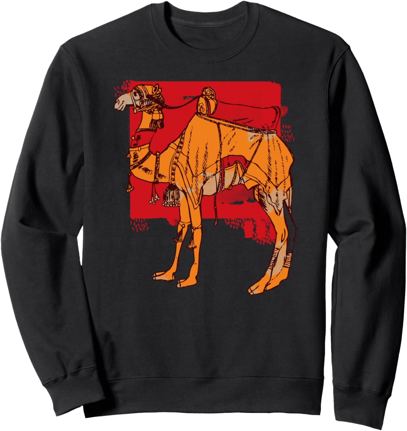 Long Sleeve Shirts for Men sweatshirt Ancient Camel On Arabian Night Funny Hump Day Gift Sweatshirt T shirt Tee Streetwear Casual tops clothes